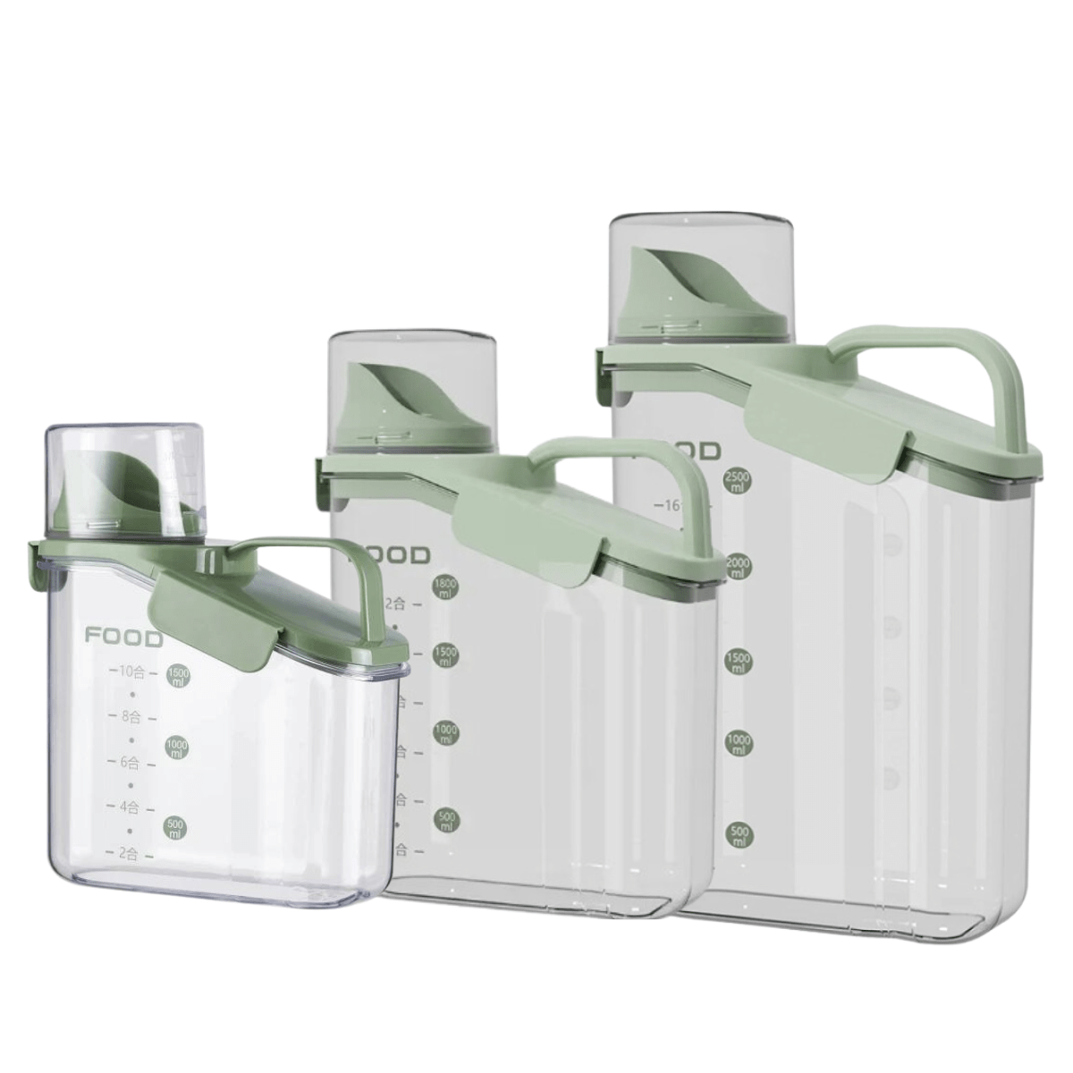 Contenedores Herméticos con Dosificador: Mantén Tus Alimentos Frescos y Bien Almacenados