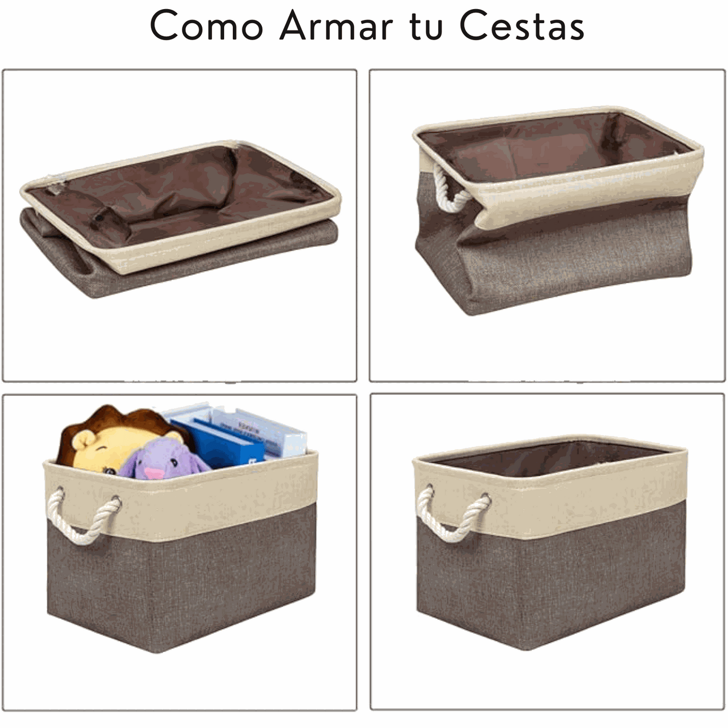 Canasto para closet, organiza tu ropa