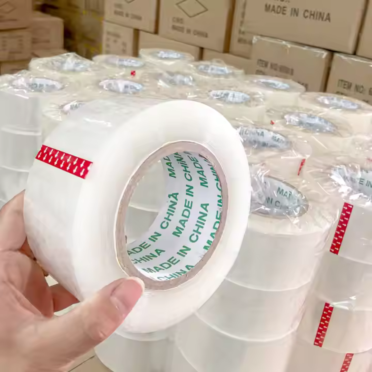 Pack 6 Cintas de Embalaje de 45mm x 150Mts - Alta Adherencia y Flexibilidad