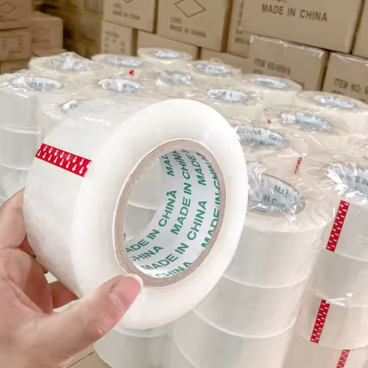Pack 6 Cintas de Embalaje de 45mm x 150Mts - Alta Adherencia y Flexibilidad Generico