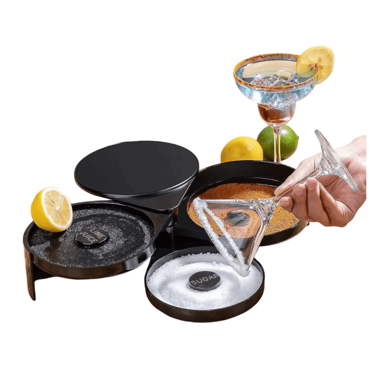 Escarchador Micheladas Profesional de Vasos Copas Bar 3 Bandejas