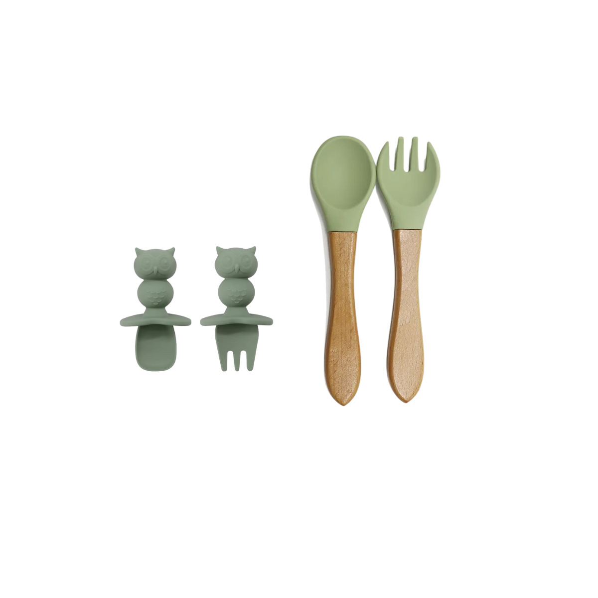 Set De Alimentación Silicona Dividida Con Ventosa Bebés 10pcs Libre BPA