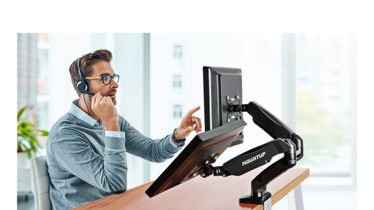 Soporte Monitor, Brazo monitor simple o doble