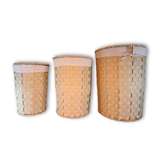 Set 3 Canastos de Ropa