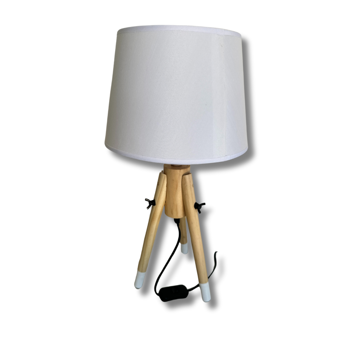 Lámparas de Mesa Trípode de Madera