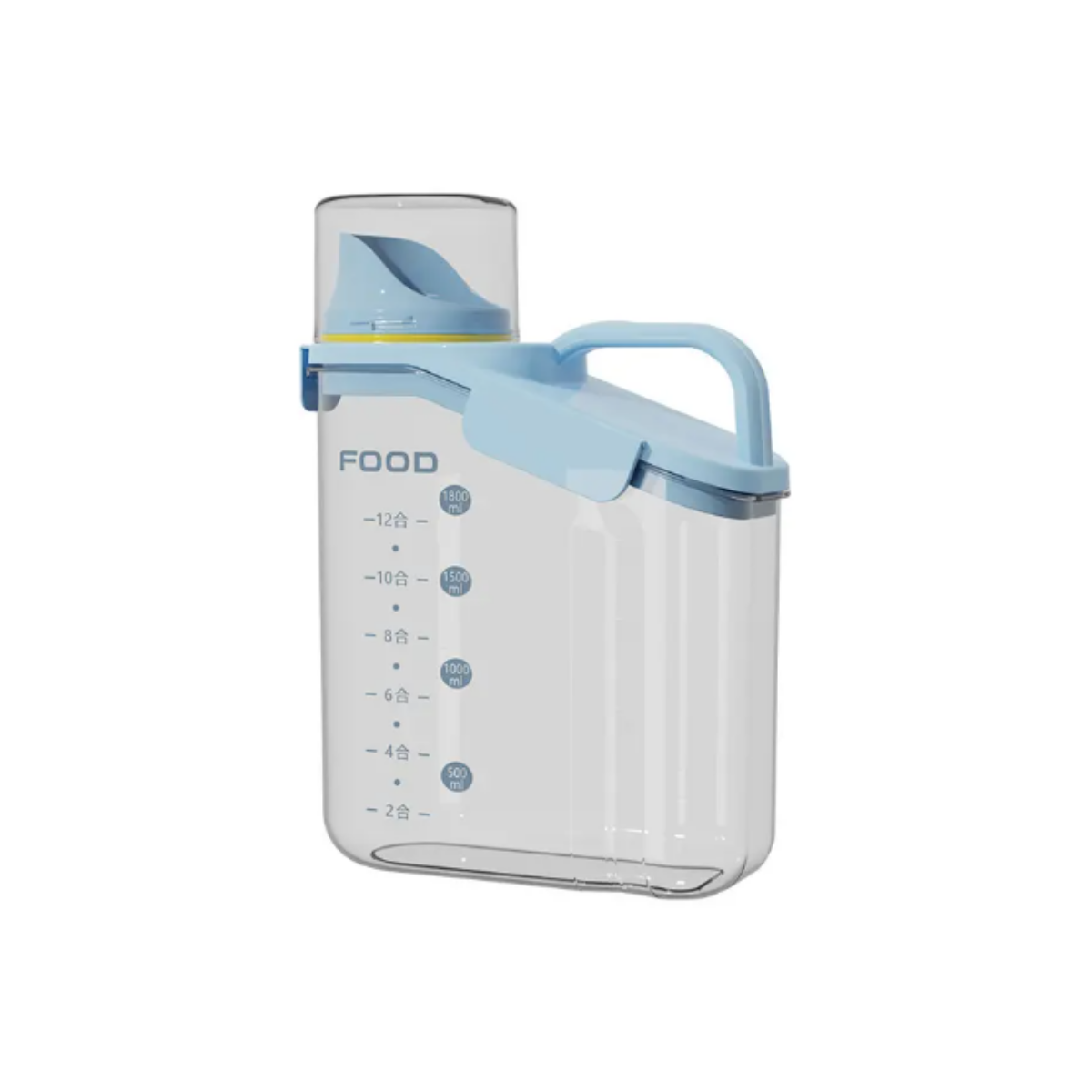 Contenedores Herméticos con Dosificador Mediano 1800ml Colores