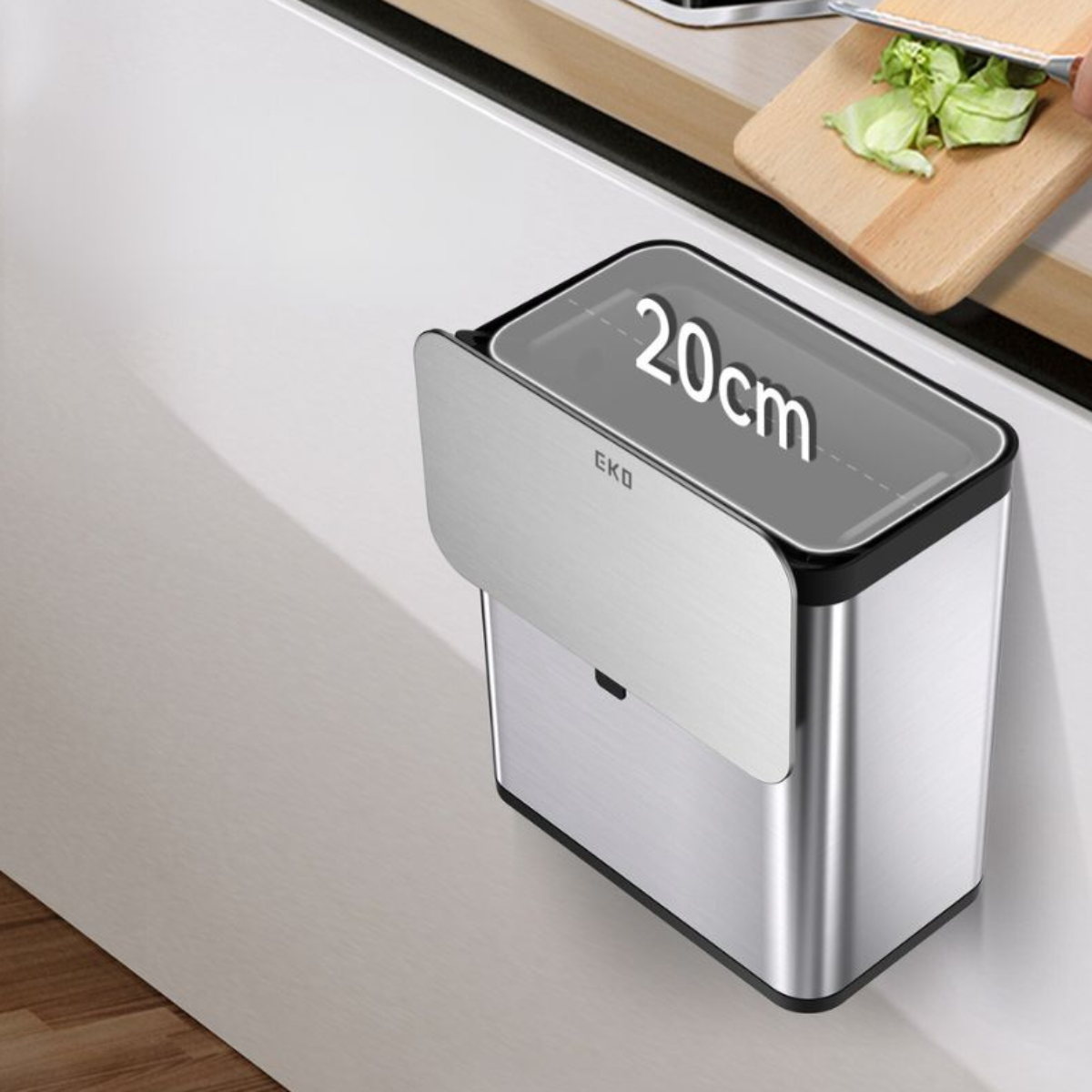 Basurero de Acero Inoxidable de 7 Litros: Práctico, Elegante y Funcional para tu Cocina