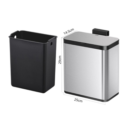 Basurero de Acero Inoxidable de 7 Litros: Práctico, Elegante y Funcional para tu Cocina