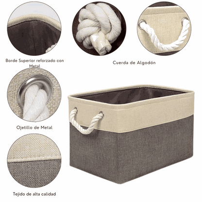 Cesta para closet, organiza tus cosas