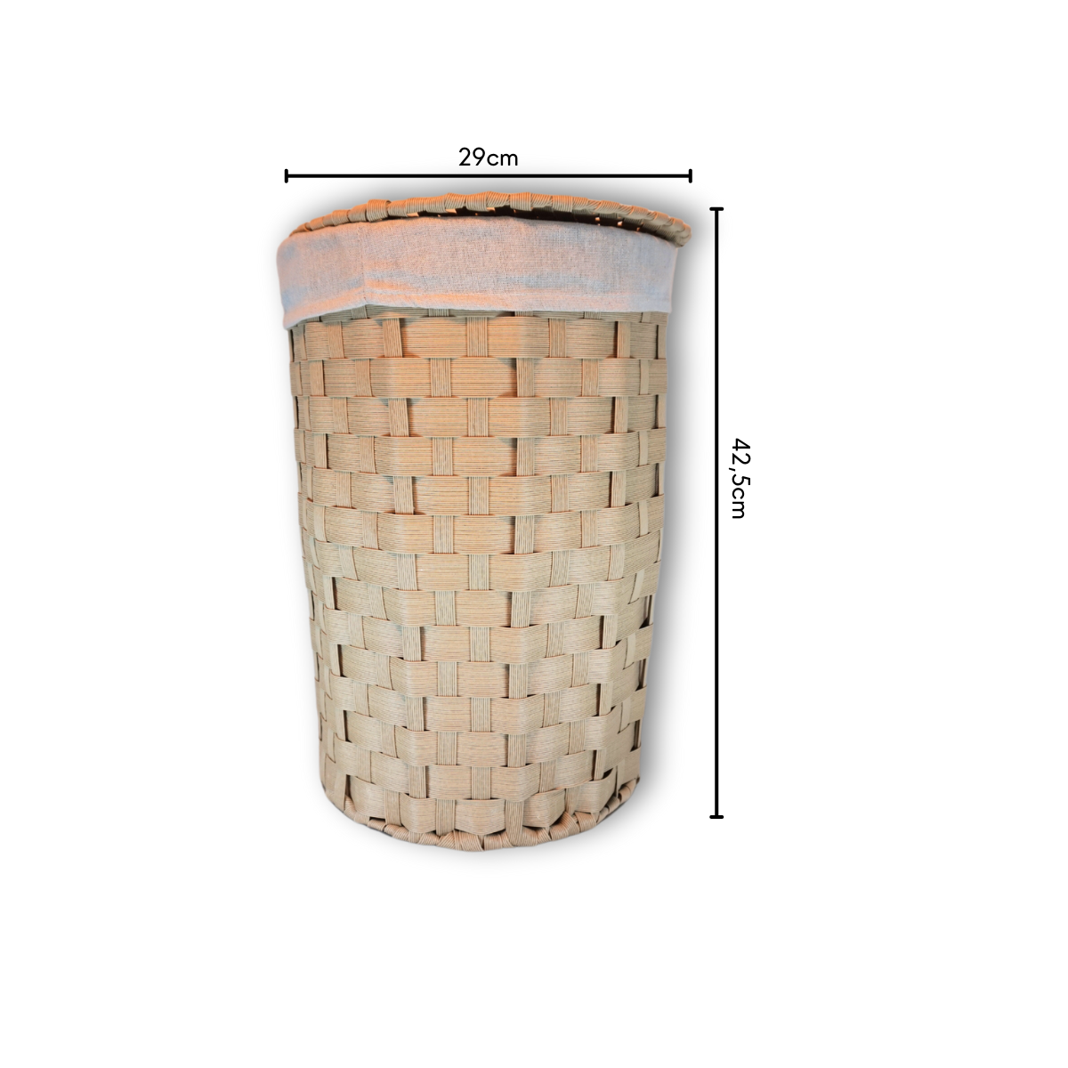 Canastos de Ropa Pequeño 29x42cm - Organización Hogar