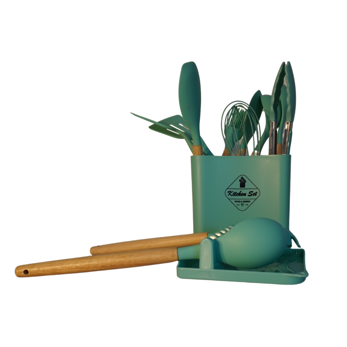 Set de Utensilios de Cocina de Silicona 13Pcs: Completa tu Cocina con Elegancia y Funcionalidad