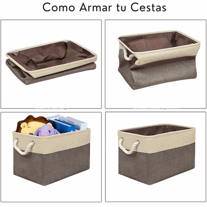 Canasto para closet, organiza tu ropa