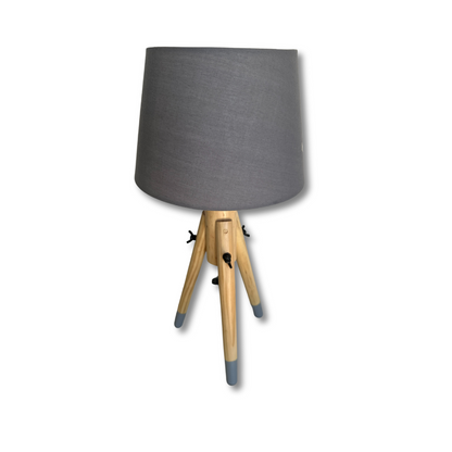 Lámparas de Mesa Trípode de Madera