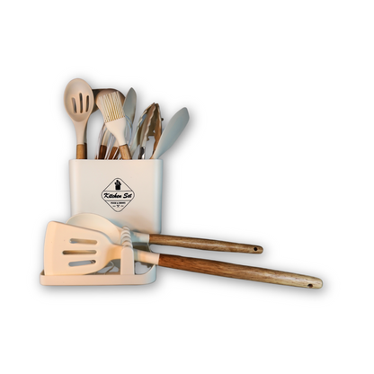 Set de Utensilios de Cocina de Silicona 13Pcs: Completa tu Cocina con Elegancia y Funcionalidad