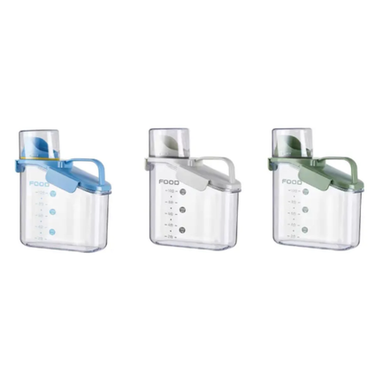 Contenedores Herméticos con Dosificador Pequeño 1500ml Colores