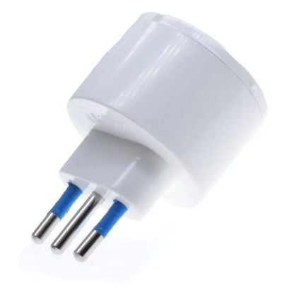 Adaptador Enchufe Schuko Hembra 10A 250V – 1500W 3 Patas