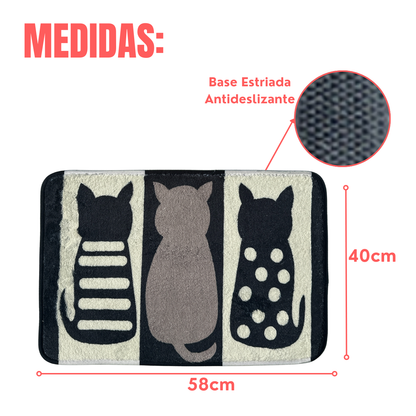 Alfombra de Baño Kawai Animalitos – 10 Diseños Diferente