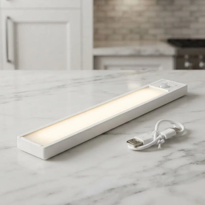 Barra LED con Sensor de Movimiento 30 cm – Recargable USB e Inalámbrica