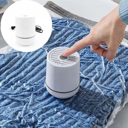 Set 15 Bolsas al Vacío para Ropa con Bomba Eléctrica – Organizador Ahorrador de Espacio