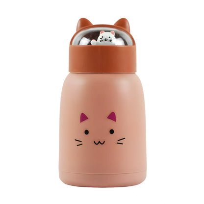 Botella Infantil Kawaii 360ml – Mantiene Líquidos Fríos o Calientes