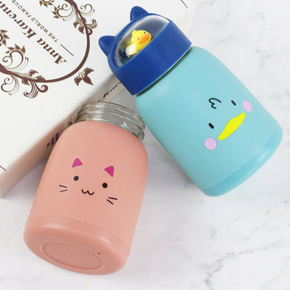 Botella Infantil Kawaii 360ml – Mantiene Líquidos Fríos o Calientes