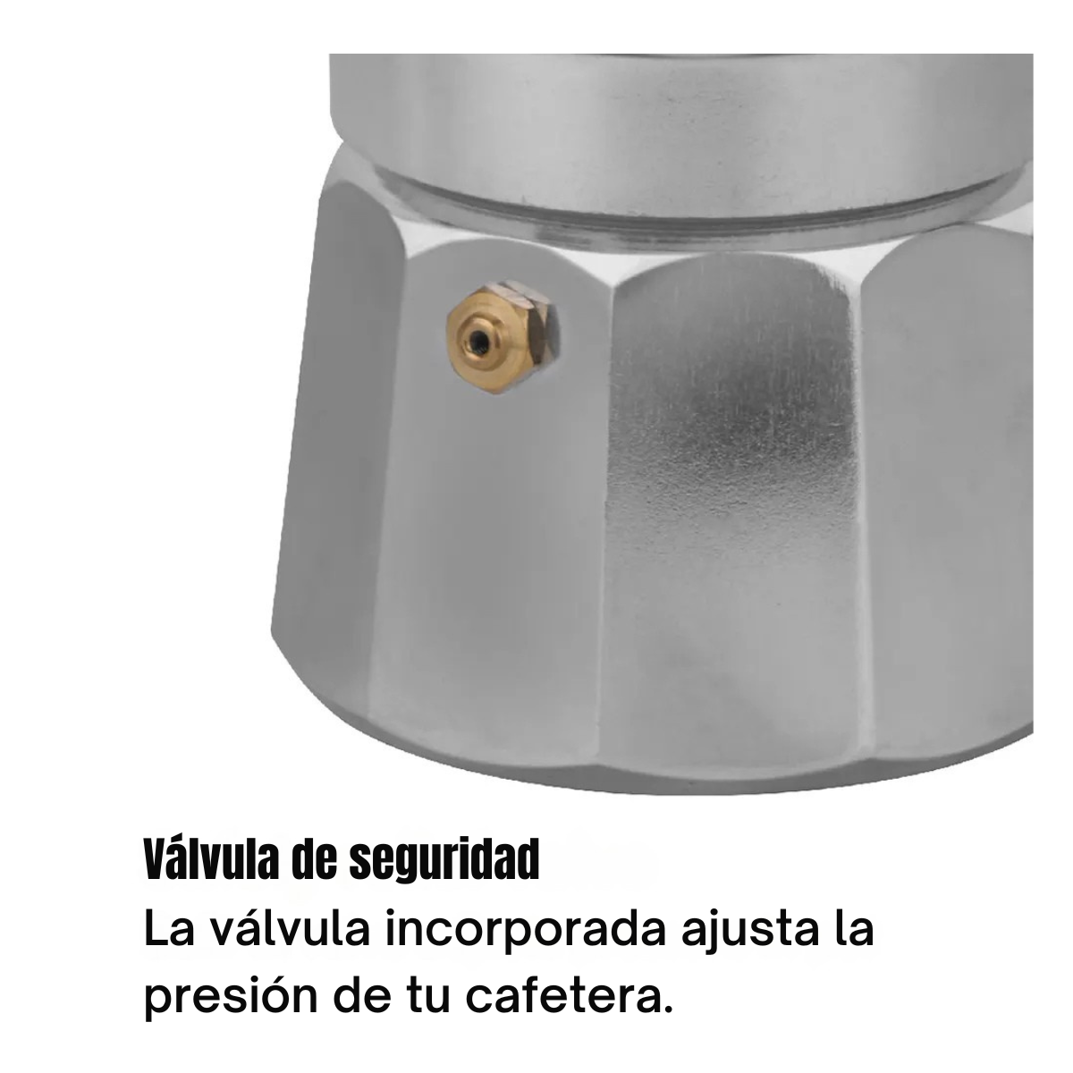 Cafetera Italina 12Tazas (600ml) Aluminio