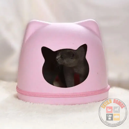 Cama Gato Fieltro Resistente Respirable