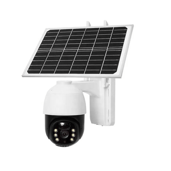 Camara De Vigilancia Con Panel Solar Exterior 4MP
