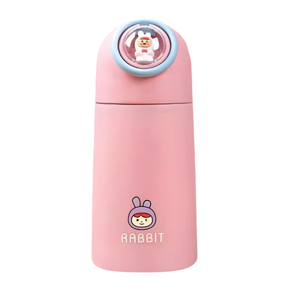 Botella Infantil Kawaii con Figura 3D – 380ml