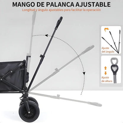 Carrito Para Compras Plegable Ideal Para Camping Ferias