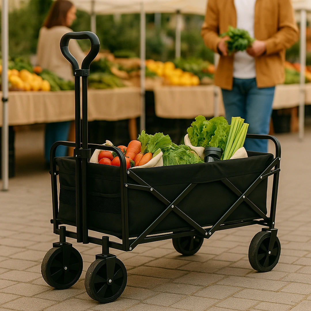 Carrito Para Compras Plegable Ideal Para Camping Ferias