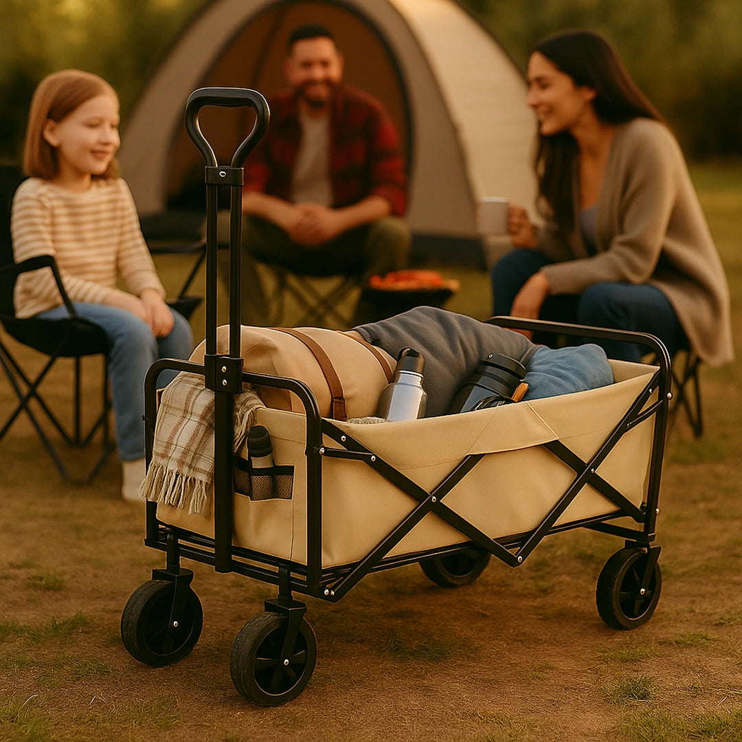 Carrito Para Compras Plegable Ideal Para Camping Ferias