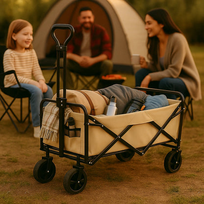 Carrito Para Compras Plegable Ideal Para Camping Ferias