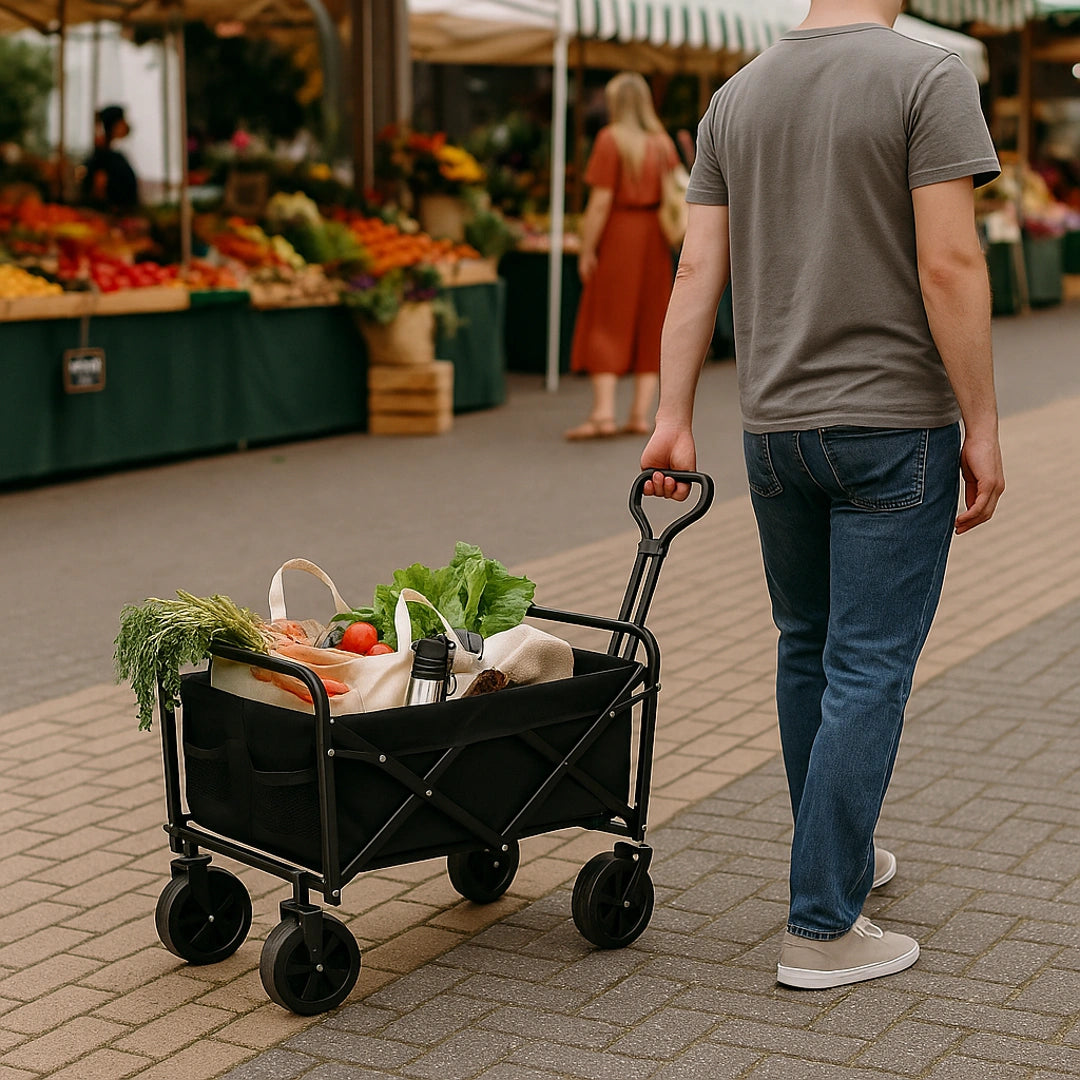 Carrito Para Compras Plegable Ideal Para Camping Ferias