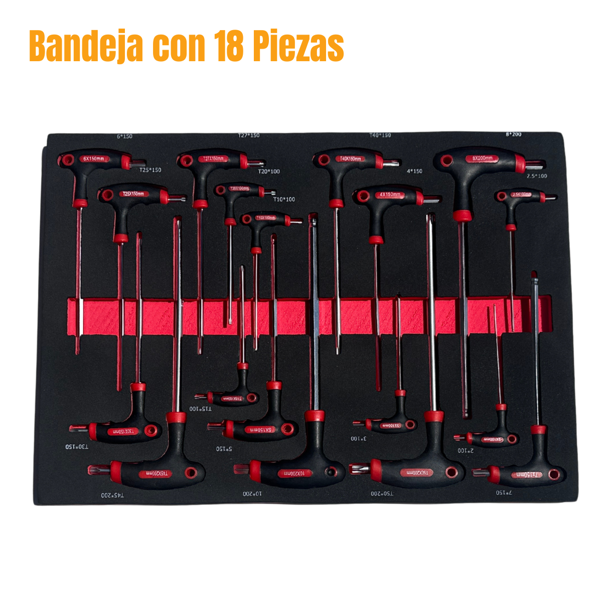 Carro De Trabajo Movil 8 Gabinetes C/herr 253 Pcs