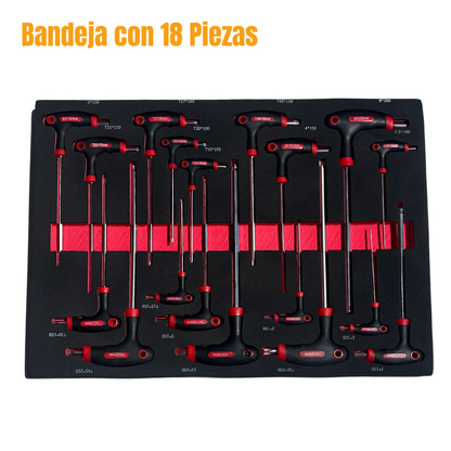 Carro De Trabajo Movil 8 Gabinetes C/herr 253 Pcs