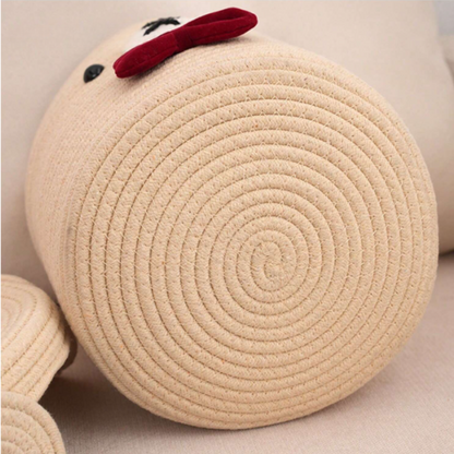 Cesta Almacenamiento con Tapa Diseño Oso