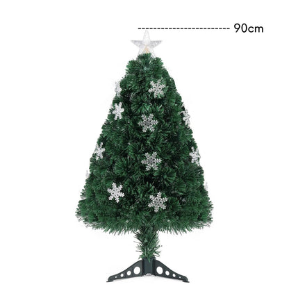 Árbol de Navidad con Luces LED de 90 cm
