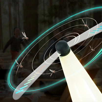 Repelente Espanta Mosca Portátil Recargable con Luz