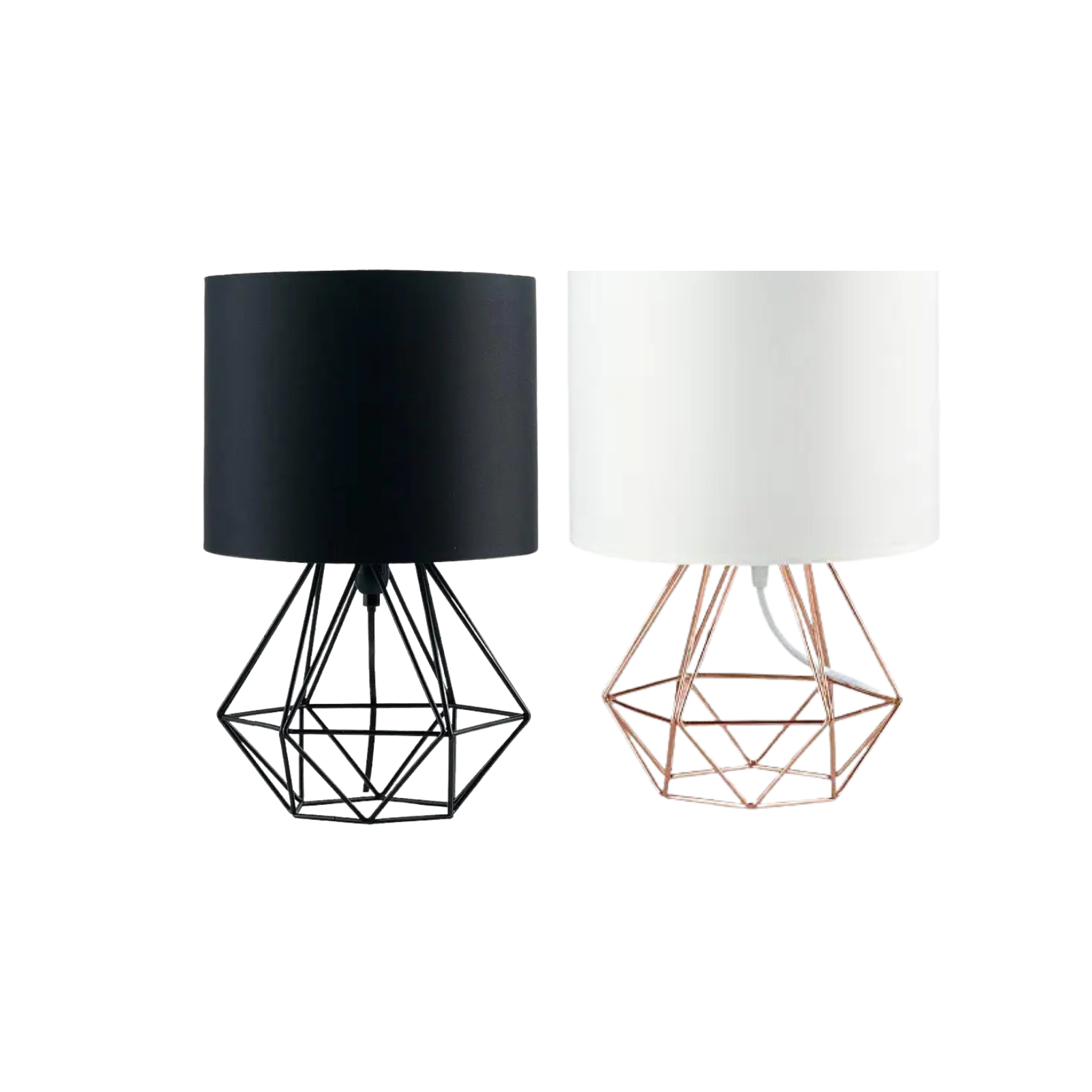Lamparas geometricas vintage