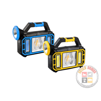 Linterna LED Solar Recargable - 3 Modos
