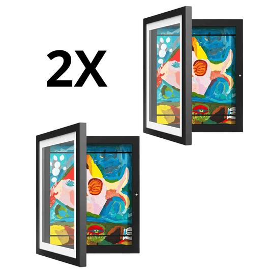 Set 2 Cuadros Marcos para Arte Infantil