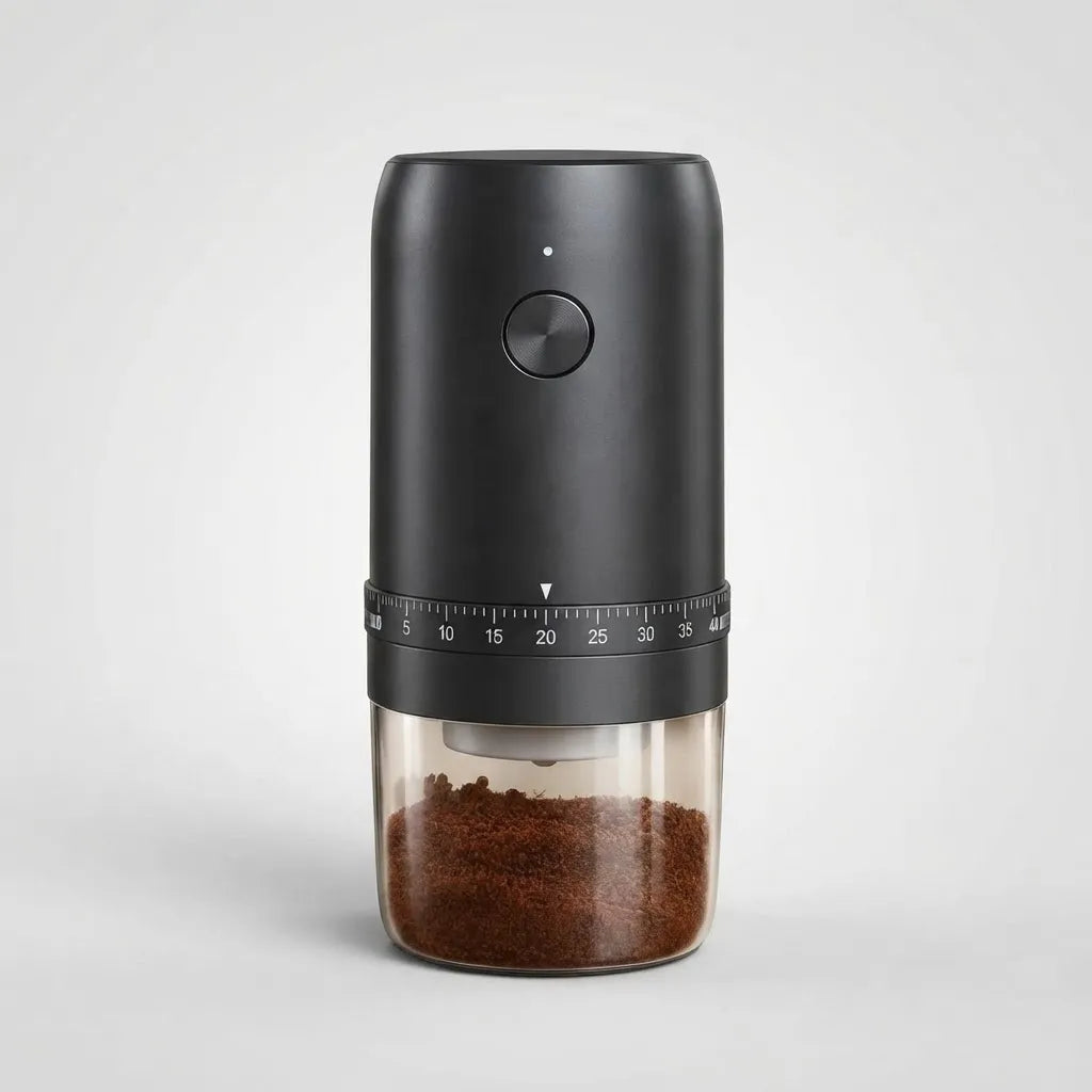 Molinillo de Café Eléctrico Recargable con 40 Niveles de Molienda – Muelas Cerámicas