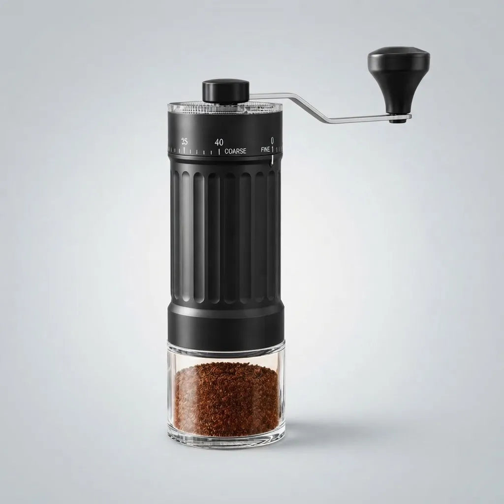 Molinillo de Café Manual con 40 Niveles de Molienda – Muelas Cónicas de Cerámica
