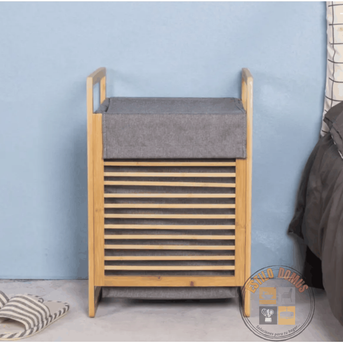 Cesta Ropa Centro Lavado Dormitorio Baño
