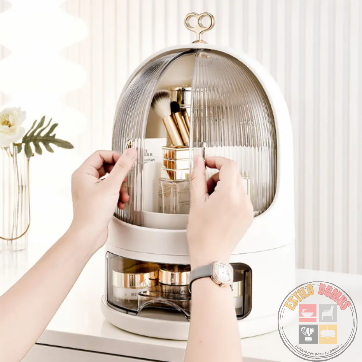 Organizador Grande Cosmeticos y Maquillaje