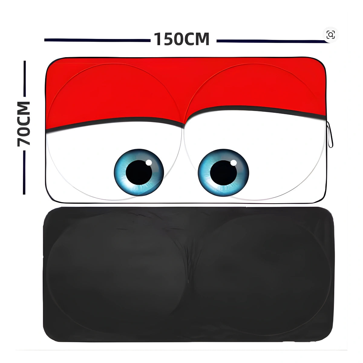 Parasol para Autos 150×70 cm – Modelos Divertidos y Originales