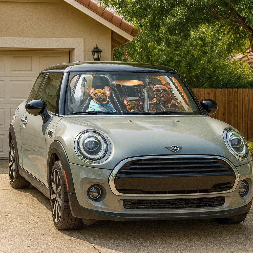 Parasol para Autos 150×70 cm – Modelos Divertidos y Originales