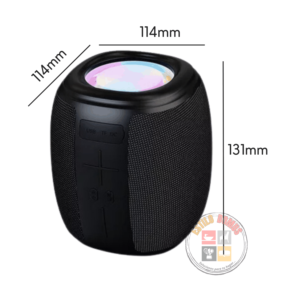 Parlante Bluetooth Portatil Negro