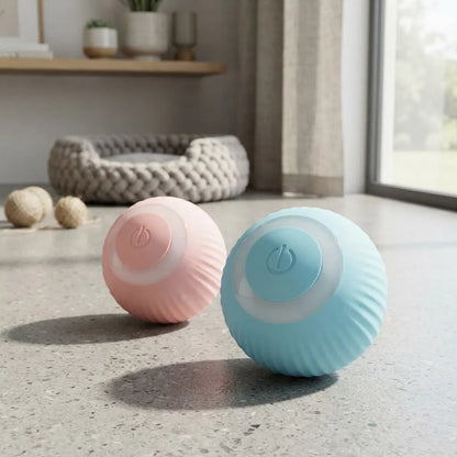 Pelota Interactiva Inteligente para Gatos – Automática, Recargable USB
